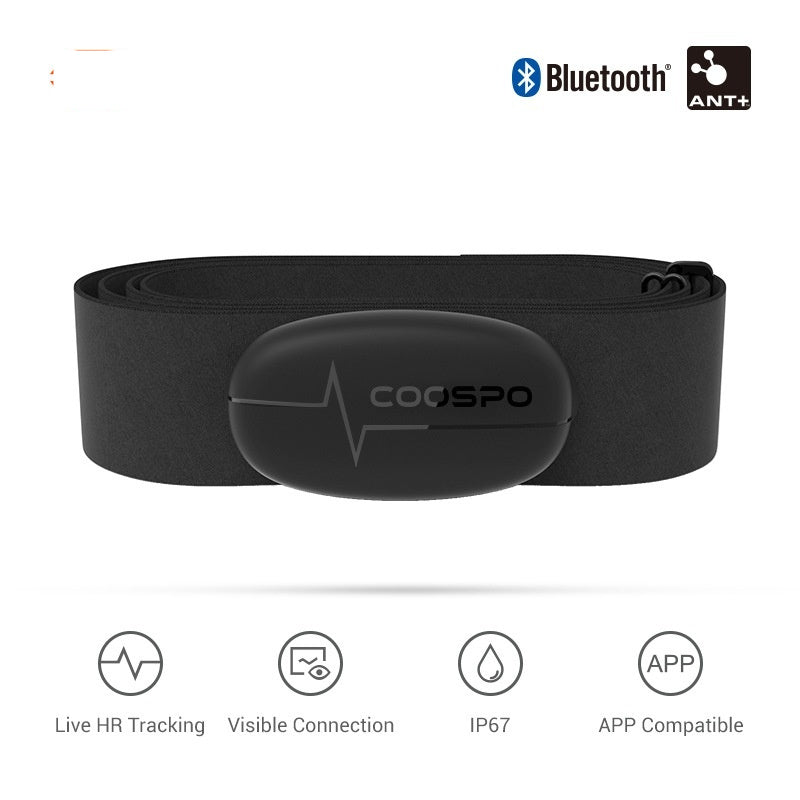 Dual-Mode Heart Rate Monitor Chest Strap | Real-Time Fitness Tracking