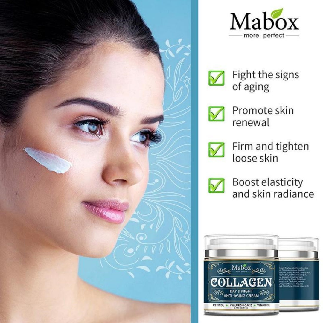 Collagen Face Cream for Wrinkles & Hydration | Visible Firming Results