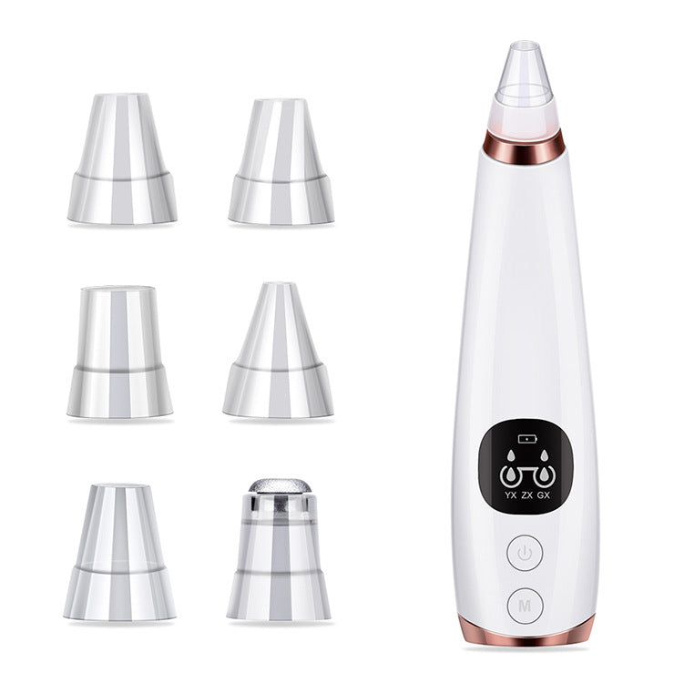Blackhead Vacuum Suction Device — Deep Pore Extractor & Skin Tightening Tool | USB Rechargeable