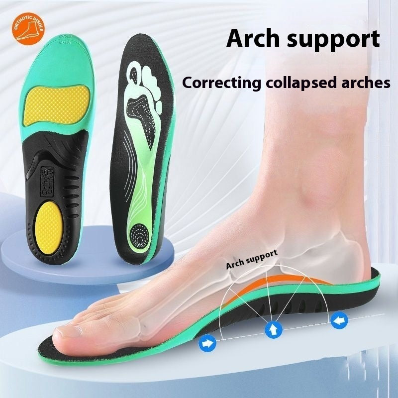 Flat Foot Arch Support Insoles for Pain Relief | Orthopedic Comfort Pads