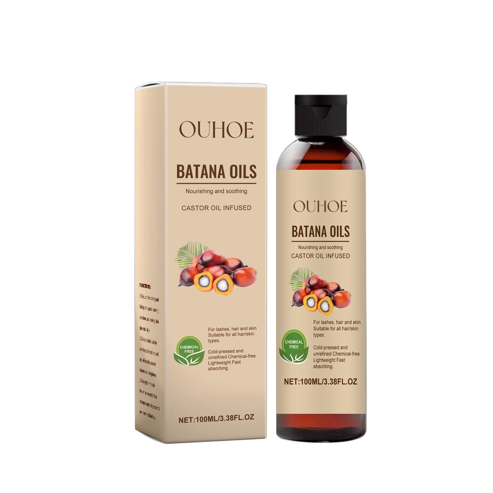 Batana Oil for Hair Growth & Repair | Clinically Proven Strength Boost