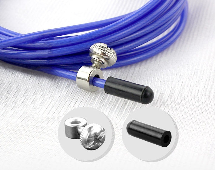 Weighted Speed Jump Rope Fast Cardio Burn | Steel Cable Pro Training
