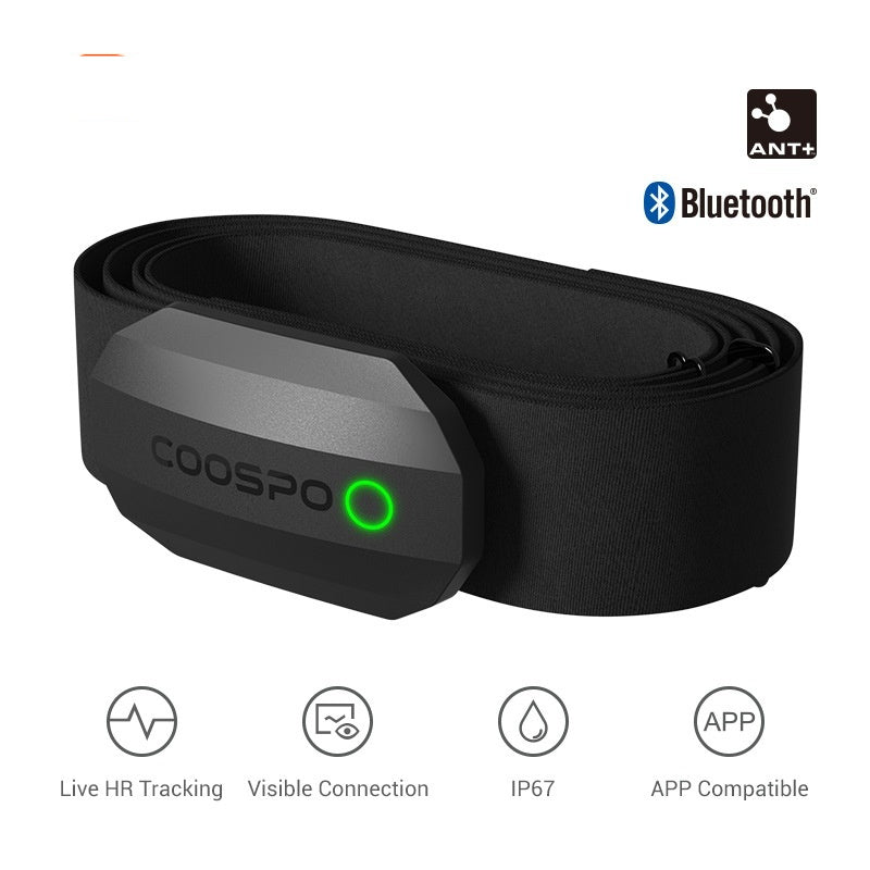 Dual-Mode Heart Rate Monitor Chest Strap | Real-Time Fitness Tracking