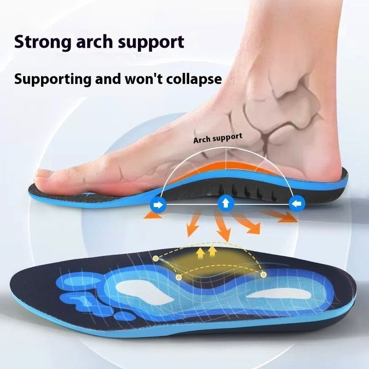Flat Foot Arch Support Insoles for Pain Relief | Orthopedic Comfort Pads