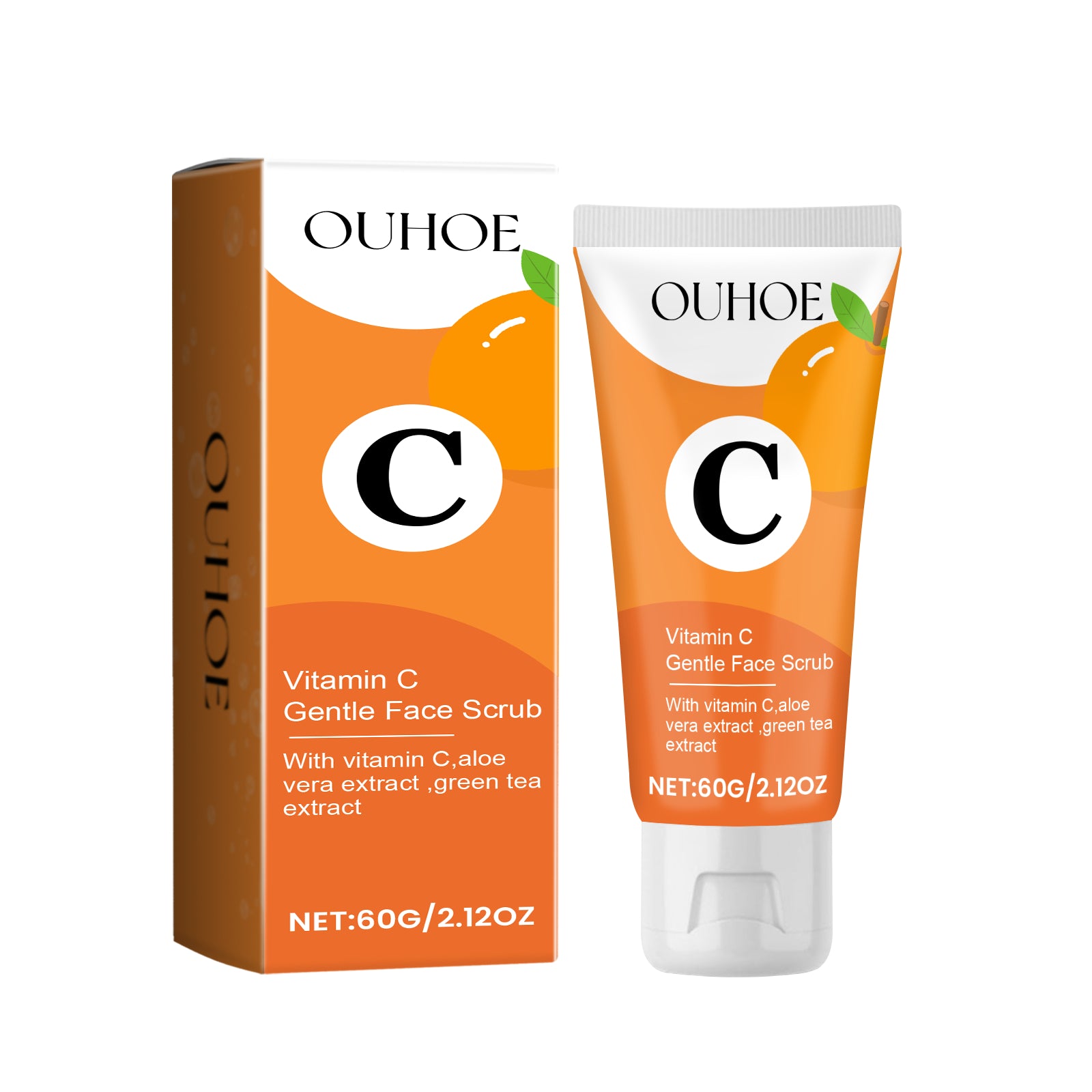 Vitamin C Facial Cleanser Brightens Skin Fast | Dermatologist-Tested Glow Boost