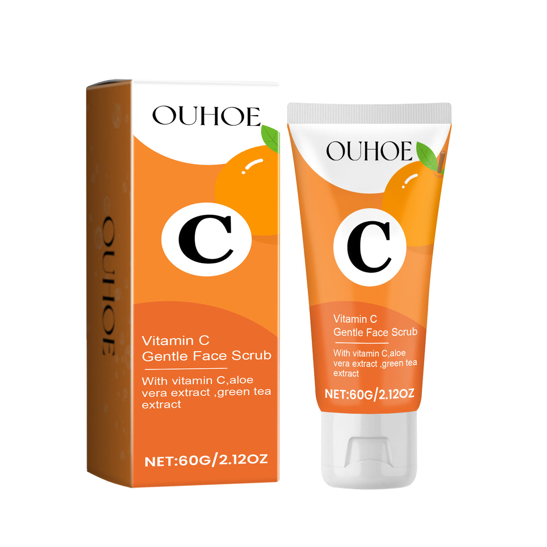 Vitamin C Facial Cleanser Brightens Skin Fast | Dermatologist-Tested Glow Boost