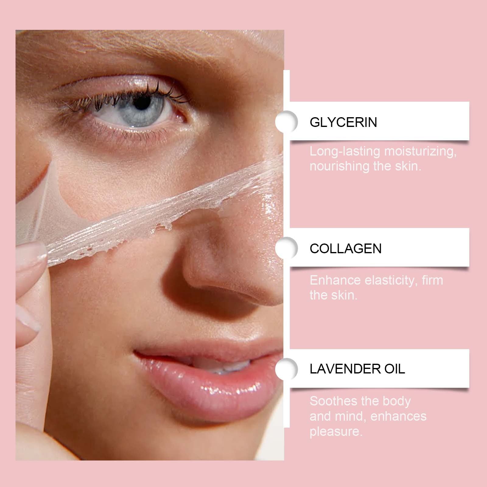 Collagen Peel-Off Mask Smooth Glowing Skin | Deep Hydration Repair