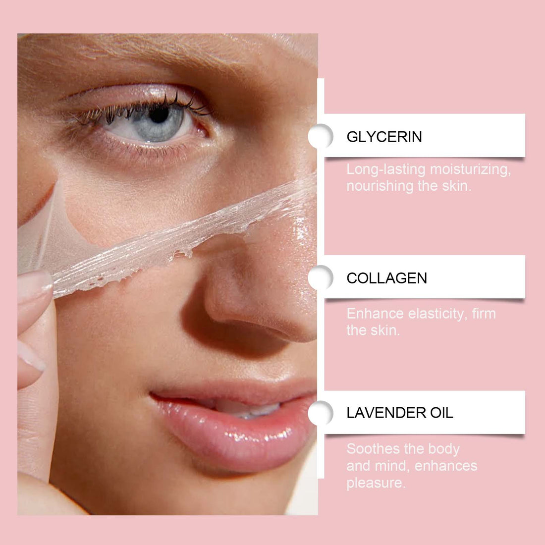 Collagen Peel-Off Mask Smooth Glowing Skin | Deep Hydration Repair