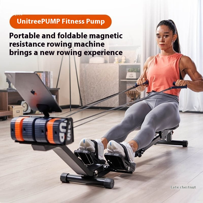 Smart Resistance Fitness Dumbbell Rowing Trainer | Full-Body Workout at Home