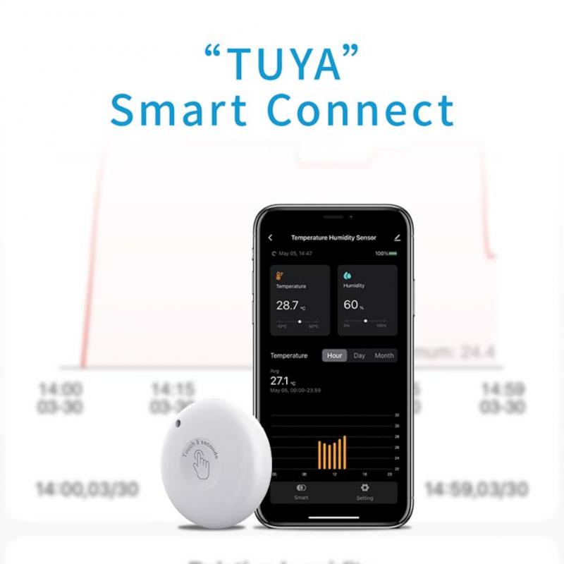 Home Temperature And Humidity Meter Indoor And Outdoor Sensors