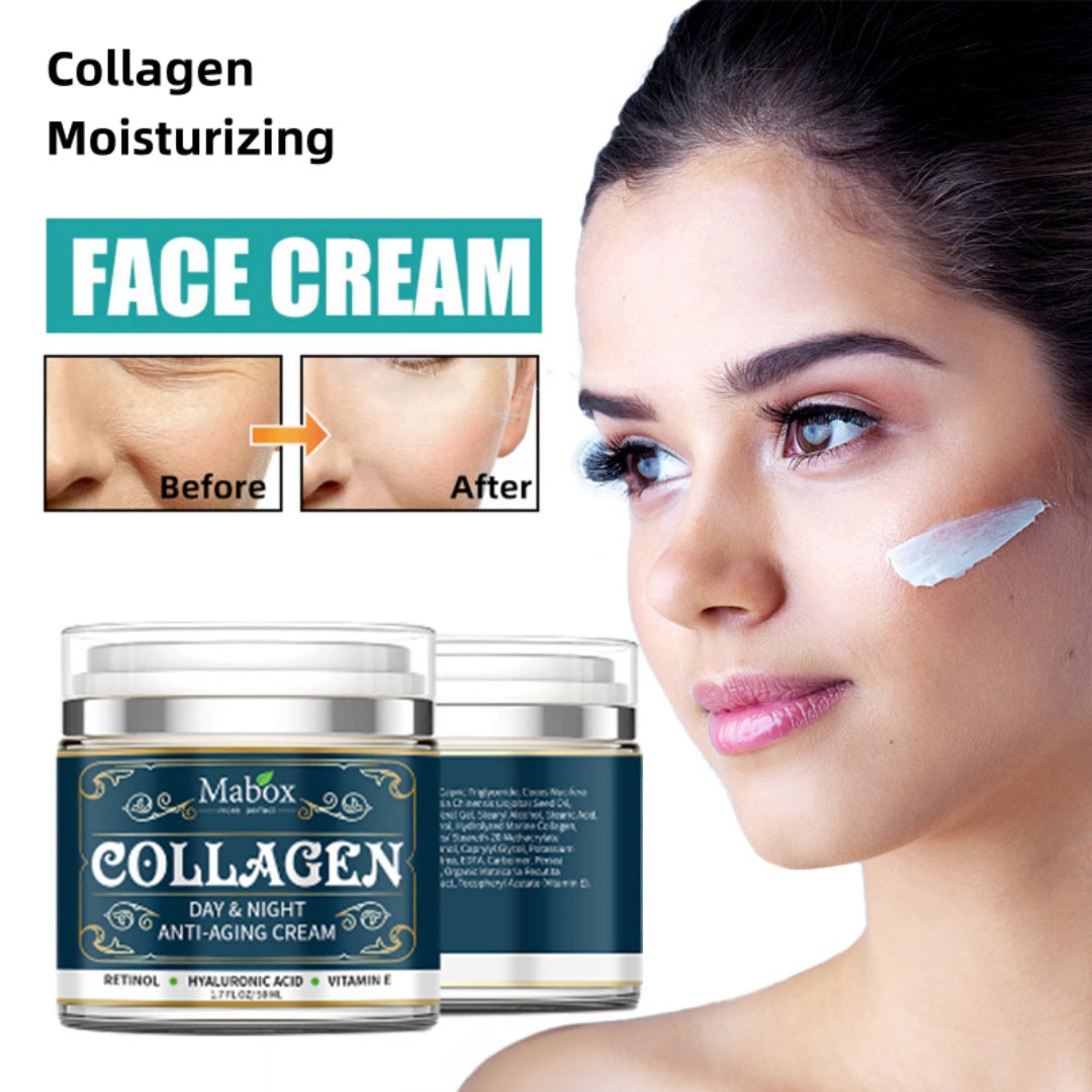 Collagen Face Cream for Wrinkles & Hydration | Visible Firming Results
